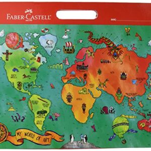 Faber-Castell My World of Art Portfolio for Kids - 8 Expandable Folder Pockets for Kid's Artwork and Keepsakes