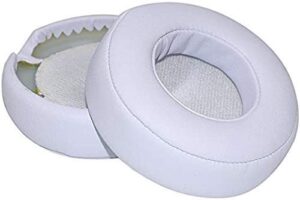replacement ear pad cushion for beats by dr dre pro / detox (white)