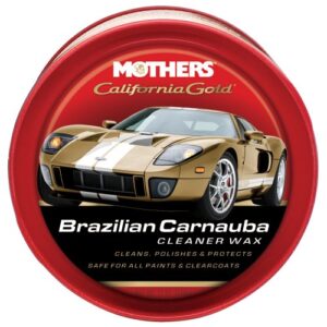 mothers california gold brazilian carnauba cleaner wax paste - 12oz-boat outfitt