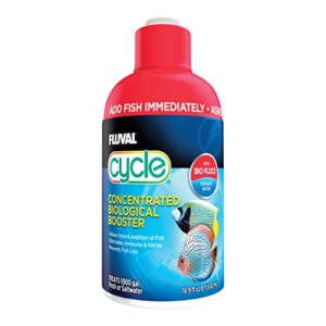 fluval cycle biological enhancer, aquarium water treatment, 16.9 oz., a8351