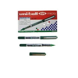 UNI-BALL Eye UB-150 Green [Pack of 12] Micro 0.5mm TIP Rollerball Pen