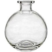 round decorative glass diffuser bottle - 1 pc