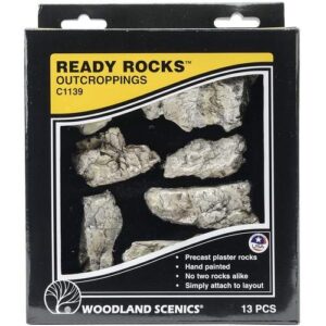 woodland scenics ready rocks-outcroppings 1, transparent