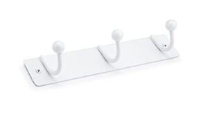 richelieu hardware 70548bag utility hook rack 9-1/16 in (230 mm), white