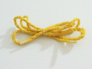 1/4" all natural un-oiled yellow sisal rope bird toy parts 5'