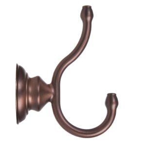 arista bath products highlander series j-style robe hook, oil rubbed bronze
