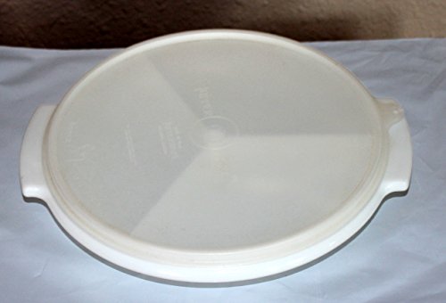 Vintage Tupperware White Suzette Divided Serving Dish Snack Tray