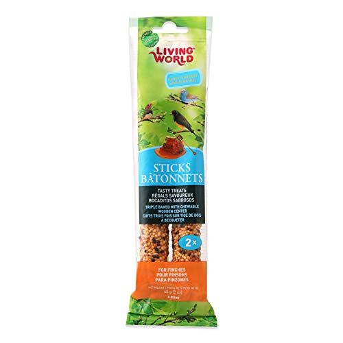 Living World Finch Honey Treat Sticks, 2-Ounce