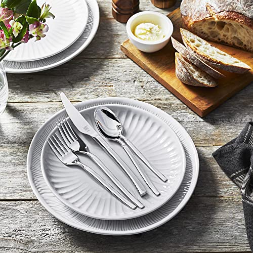 ZWILLING Premier Series Opus 45-Piece Stainless Steel Flatware Set - Made with Special Formula Steel Perfected for Almost 300 Years, Dishwasher Safe, Service for 8