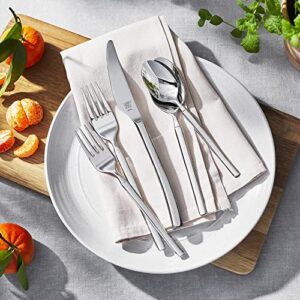 ZWILLING Premier Series Opus 45-Piece Stainless Steel Flatware Set - Made with Special Formula Steel Perfected for Almost 300 Years, Dishwasher Safe, Service for 8