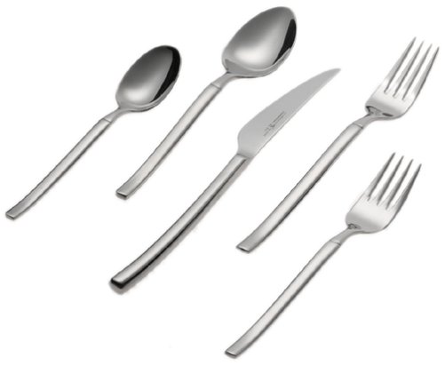 ZWILLING Premier Series Opus 45-Piece Stainless Steel Flatware Set - Made with Special Formula Steel Perfected for Almost 300 Years, Dishwasher Safe, Service for 8