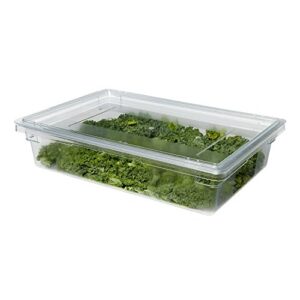 Rubbermaid Commercial Products Food Storage Box Lid for 8.5, 12.5, 16.5, and 21.5 Gallon Sizes, Clear (FG330200CLR)