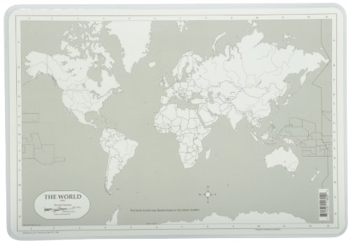 Painless Learning World Map Placemat