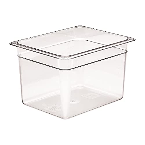 Cambro Camwear 28CW135 Food Pan, 1/2 by 8-Inch, Clear