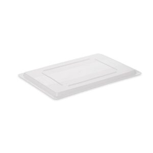 Rubbermaid Commercial Products Food Storage Box Lid for 8.5, 12.5, 16.5, and 21.5 Gallon Sizes, White (FG350200WHT)