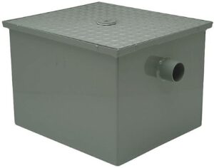 grease trap interceptor,4 in,35 gpm