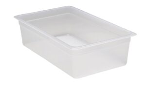 cambro full-size translucent food pan [case of 6]