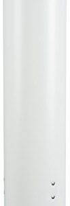 Carlisle FoodService Products C3165WH Medium Pull Type Water Cup Dispenser, Fits 4 to 10 oz Cone and Flat Bottom Cups, 16" Tube Length, White