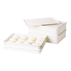 cambro db18263cw148 pizza dough box - camwear polycarbonate, 18"wx26"dx3"h