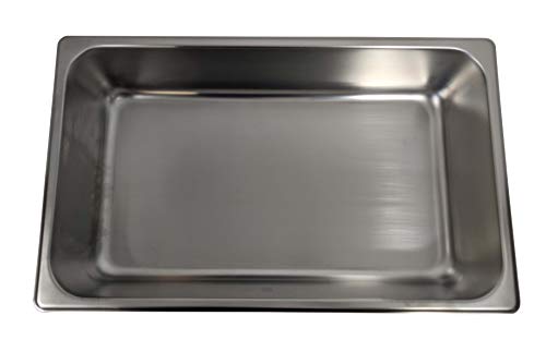 Update International (STP-1004) Full-Size Steam Table Pan, 25 Gauge, 4" Deep