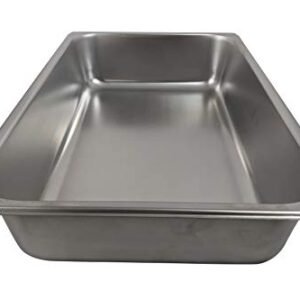 Update International (STP-1004) Full-Size Steam Table Pan, 25 Gauge, 4" Deep