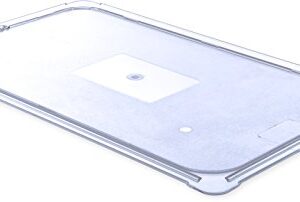 Carlisle FoodService Products 10216U07 StorPlus Full Size Polycarbonate Universal Flat Surface Food Pan Lid, Clear