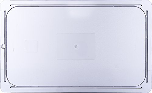 Carlisle FoodService Products 10216U07 StorPlus Full Size Polycarbonate Universal Flat Surface Food Pan Lid, Clear