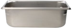 vollrath 4" deep super pan v™ stainless steel third-size steam table pan