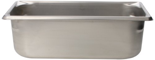 Vollrath 4" Deep Super Pan V™ Stainless Steel Third-Size Steam Table Pan