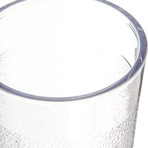 CFS 55018107 Stackable ShatterResistant Plastic Tumbler, 5 oz., Clear (Pack of 6)