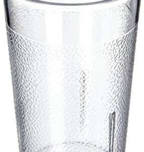 CFS 55018107 Stackable ShatterResistant Plastic Tumbler, 5 oz., Clear (Pack of 6)