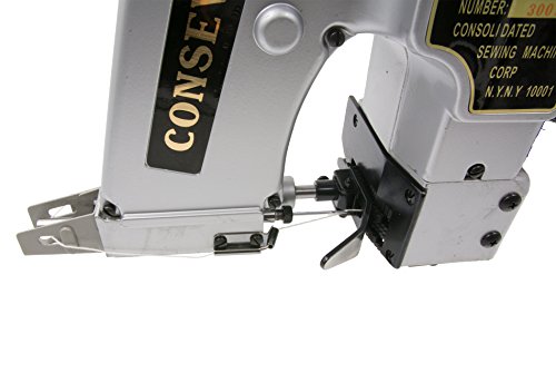 Consew C10NS Heavy Duty Single Needle Chainstitch Portable Bag Closer/Closing Sewing Machine