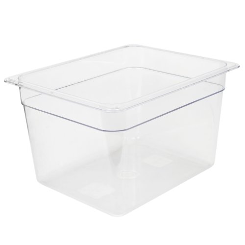 Excellante Half Size 8-Inch Deep Polycarbonate Food Pan