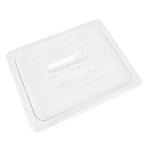 excellante half size solid cover for polycarbonate food pan