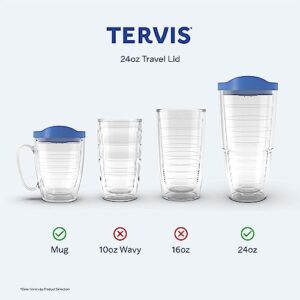 Tervis Travel Lid, 24 oz Tumbler & 16 oz Mug, Blue