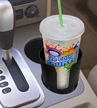 Gadjit CUP KEEPER Cup Holder Adapter (2 Pk) expands car cup holders that are 2.5”-3” wide to hold beverages that are 3.25" wide like 18, 20, 21, 24 oz Hydro Flasks, 12,18,20,30 oz Yeti Tumbler, 20, 24oz Naglene Bottles, Other Coffee & Travel Mugs with BOT