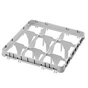 cambro camrack 49 compartment full drop extender soft gray, full size