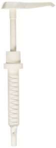 snappy popcorn syrup pump dispenser for gallon jug, 1 ounce, white