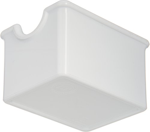 Carlisle FoodService Products 455002 Styrene Sugar Caddy, White