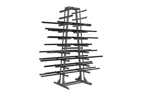 Durham Heavy Duty 14 Gauge Steel Horizontal Storage Rack, HSR-303085-95, 2600 lbs Capacity, 30" Length x 30" Width x 85" Height