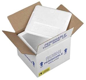 insulated shipping kit, 20-3/4 in. l