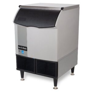 ice-o-matic iceu220ha 39"h half cube undercounter ice maker - 238 lbs/day, air cooled