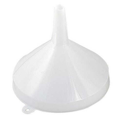 Browne Plastic Funnel, 32-Ounce, White