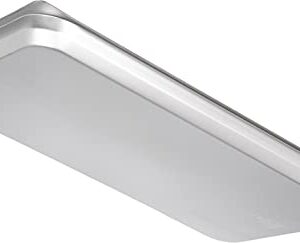 Carlisle FoodService Products 607001 DuraPan Light Gauge Stainless Steel Full-Size Steam Table Food Pan, 1" Deep (Pack of 6)