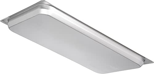 Carlisle FoodService Products 607001 DuraPan Light Gauge Stainless Steel Full-Size Steam Table Food Pan, 1" Deep (Pack of 6)