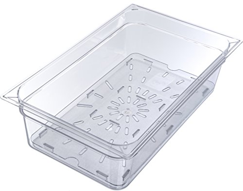 Carlisle FoodService Products 1021507 StorPlus Full Size Polycarbonate Drain Shelf, Clear