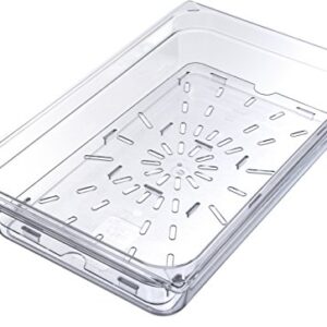 Carlisle FoodService Products 1021507 StorPlus Full Size Polycarbonate Drain Shelf, Clear