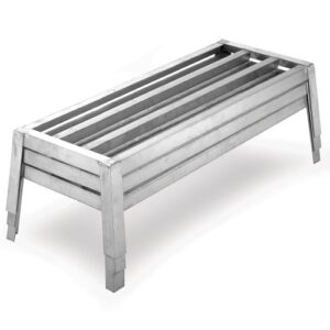 pvifs dr1848-8 dunnage rack with 8" leg nesting, 48" length x 18" width x 8" height