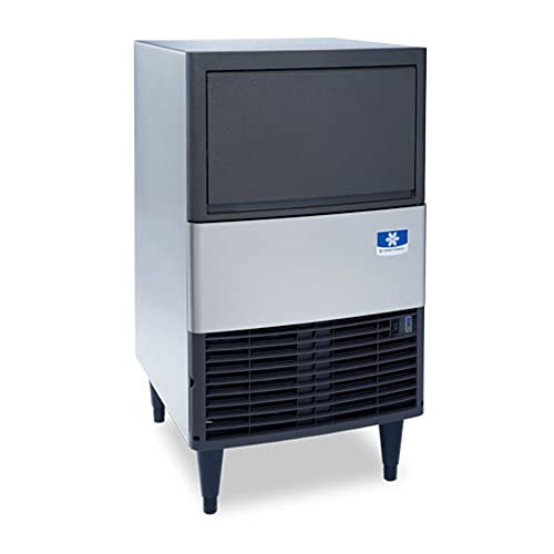 Manitowoc UDE-0065A 19 3/4" Air Cooled Undercounter Full Size Cube Ice Machine with 31 lb. Bin - 57 lb.