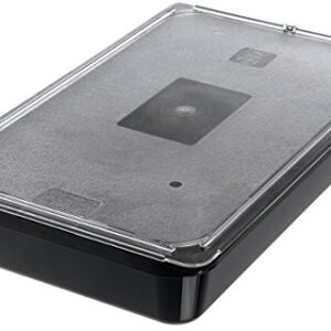 Carlisle FoodService Products 10201B03 Polycarbonate Full-Size Food Pan, 4", Black (Case of 6)